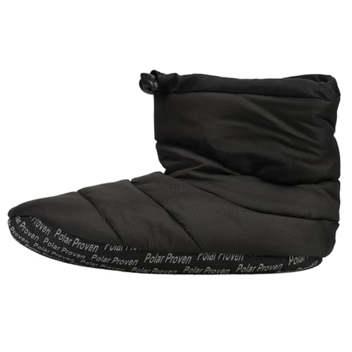 Baffin Unisex CUSH BOOTY Insulated Slipper, Black, Medium