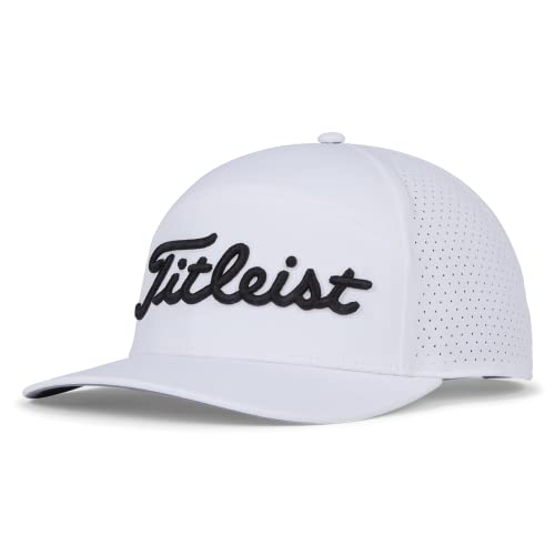 Titleist Diego Golf Hat, White/Black