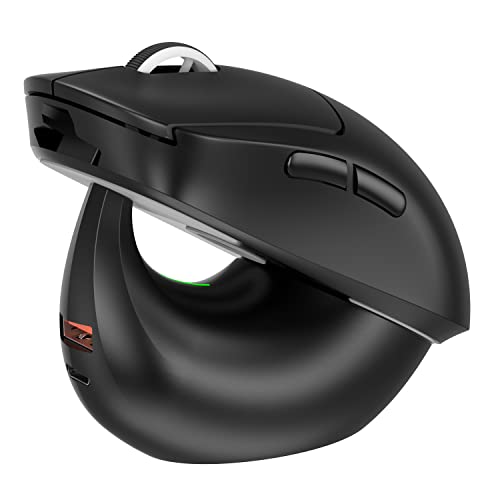 FULAIM Charging Dock for Logitech Wireless Mouse G Pro X Superlight,G502/G502X/G502X Plus,G703,G903 Lightspeed and G PRO Computer Gaming Mice Powerplay Wireless Charging System