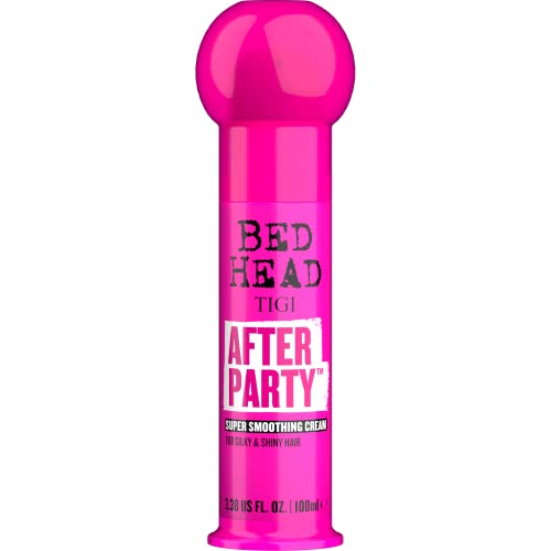 Bed Head TIGI After Party Smoothing Cream - For Anti-Frizz & Smooth Hair - For All Hair Types - Use on Wet or Dry Hair - Premium Hair Care Products for Women & Men - 3.38 fl oz (2 Pack)