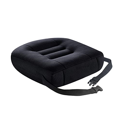 ZAVM Adult Booster Seat for Car, Car Booster Seat for Short Drivers, Butt Cushion for Office Chairs, Driver Seat Cushion, Car Seat Cushions for Driving, 17'*17',4'