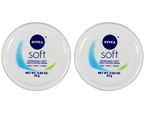 Nivea Soft Refreshingly Soft Moisturizing Crème.84 Oz (2 Pack)