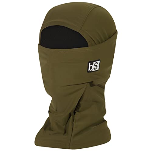 BLACKSTRAP Expedition Hood Balaclava Face Mask, Dual Layer Cold Weather Headwear for Men and Women for Extra Warmth (Olive)