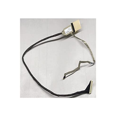 Replacement Laptop Screen Cable Wire Display Cable LED Power Cable Video Screen Flex Wire for HP Compaq Presario CQ60-200 200ED 200EG 200EL 200EM 200EO 200EP 200ES Black 50.4AH18.001