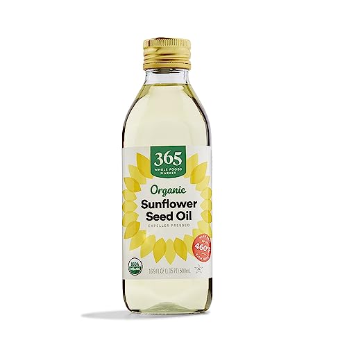 365 by Whole Foods Market, Organic Sunflower Seed Oil, 16.9 Fl Oz