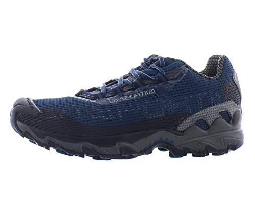 La Sportiva Mens Wildcat Trail Running Shoes, Carbon/Opal, 10.5