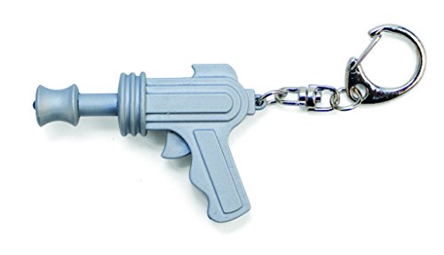 Kikkerland KRL28-CDU Space Gun LED Keychain, MINI