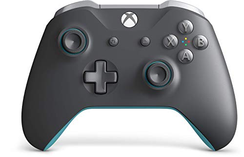 Microsoft Xbox Wireless Controller Grey & Blue - Wireless - Bluetooth - Xbox One - PC - Grey and Blue