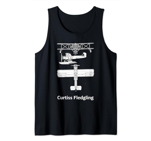 Curtiss Fledgling Curtiss N2C Tank Top