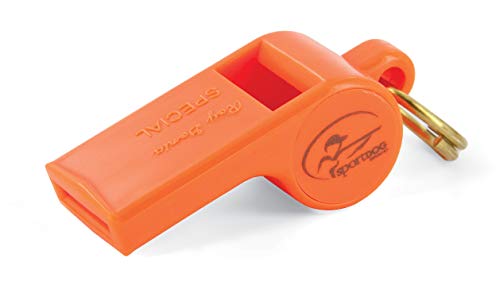 SportDOG Brand Roy Gonia Special Whistle Without Pea - Hunting Dog Training Whistle with Easy-to-Blow Design - Orange