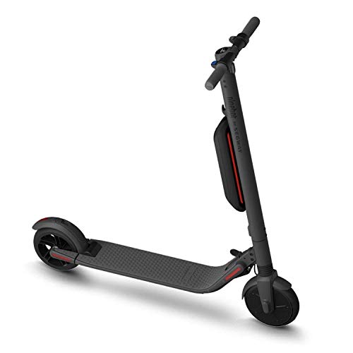 Segway Ninebot ES4 Electric KickScooter- 300W Motor, 28 Miles Range & 19MPH, 8' Solid Non-Pneumatic Tires, Dual Brakes, External Battery, Commuter Scooter for Adults & Teens, Large