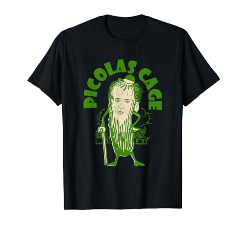 Picolas Cage Funny celebs Meme Cucumber Pickle Cute T-Shirt