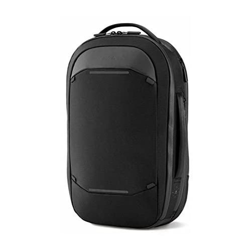 NOMATIC Navigator Premium Backpack - 15L w/ 6L Built-In Expansion - Water Resistant Anti Theft Backpack - Laptop Bag - Computer Backpack - Expandable Black Backpack