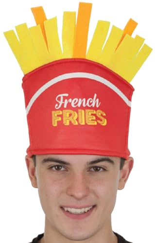 Jacobson Hat Company French Fries Novelty Food Hat , Red