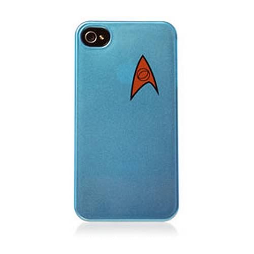 Thinkgeek Star Trek Science Division Iphone 4 Case Blue Case