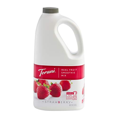 Torani Real Fruit Smoothie Mix, Strawberry, 64 Ounce
