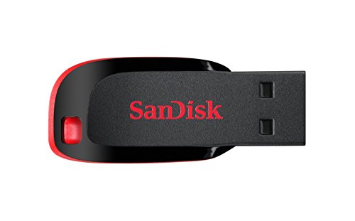 SanDisk 128GB Cruzer Blade USB 2.0 Flash Drive - SDCZ50-128G-B35, Black