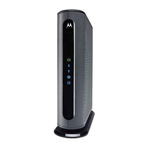 MOTOROLA MB8611 DOCSIS 3.1 Cable Modem with 2.5G Ethernet, Approved for Comcast Xfinity (Gigabit), Cox and Charter Spectrum. (Renewed)
