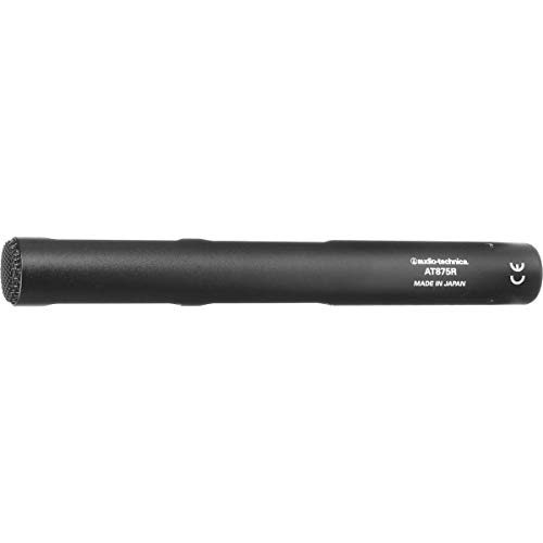 Audio-Technica AT875R Line/Gradient Shotgun Condenser Microphone 9.5 x 5 x 2.75 inches