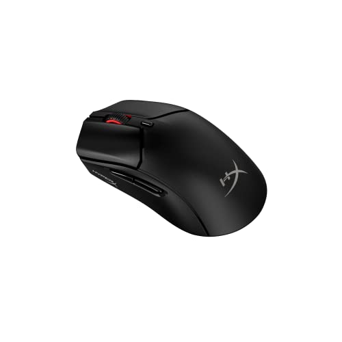 HyperX Pulsefire Haste 2 – Wireless Gaming Mouse- Ultra Lightweight, 61g, 100 Hour Battery Life, Dual Wireless Connectivity, Precision Sensor - Black