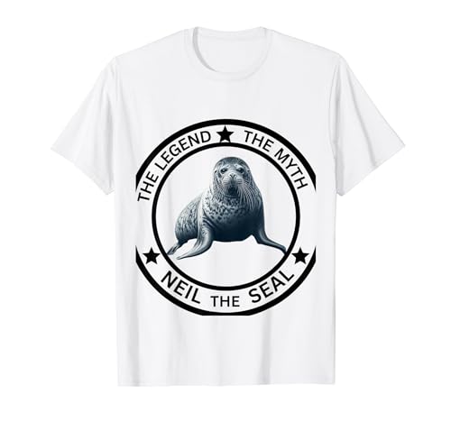 Neil The Seal The Legend The Myth Neil The Aussie Seal T-Shirt