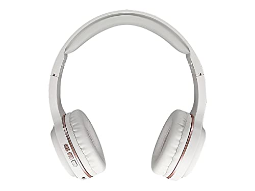 Morpheus 360 Tremors Bluetooth Headphones | Built-in Microphone | Wireless Headset | Gaming Headphones | on Ear Earphones | Wireless/Wired | Rose Gold | HP4500R