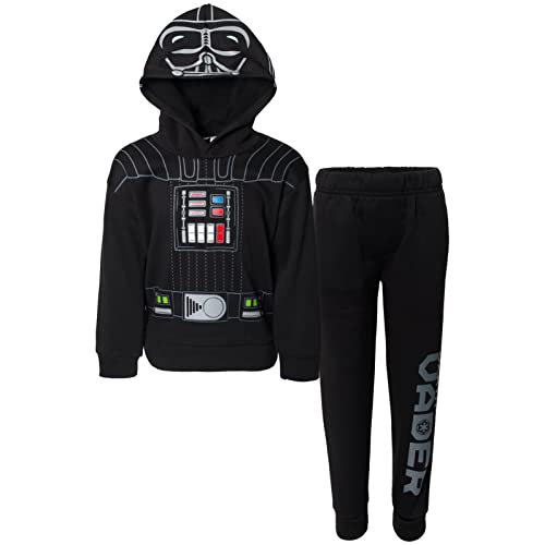 STAR WARS Darth Vader Little Boys Fleece Pullover Hoodie & Pants Black 6