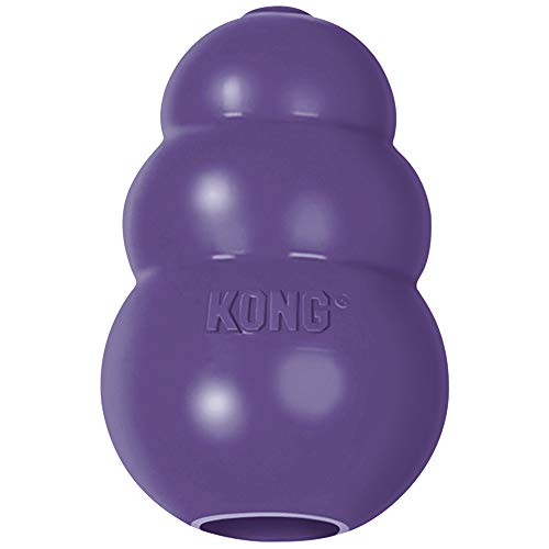 KONG - Senior Dog Toy Gentle Natural Rubber - Fun to Chew, Chase and Fetch - for Large Dogs