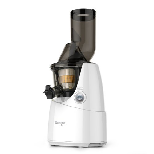 Kuvings Whole Slow Juicer White B6000W with Sortbet Maker, Cleaning Tool Set, Smart Cap and Recipe Book 9' X 8.2' X 17.6'