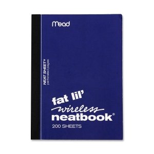 Mead Fat Lil Wireless Bound Notebook