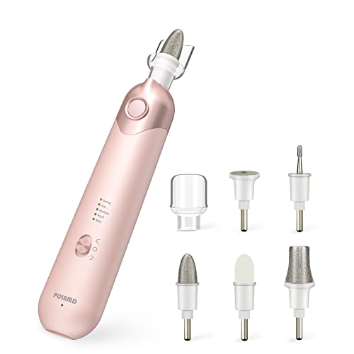 Electric Manicure and Pedicure kit,Electric Nail File, Nail Care Kit for Women Men,Professional Nail Drill for Nail Buffer Grinder Sander Trimmer(Pink)