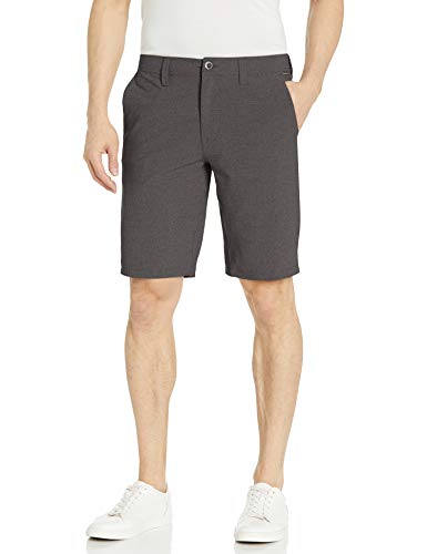 Volcom Men's Frickin SNT Static 21' Modern Hybrid Short, CHARCOAL HEATHER, 31