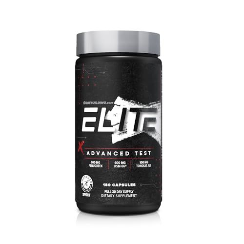 Bodybuilding.com Elite Advanced Test Testosterone Booster Unflavored 30 Servings