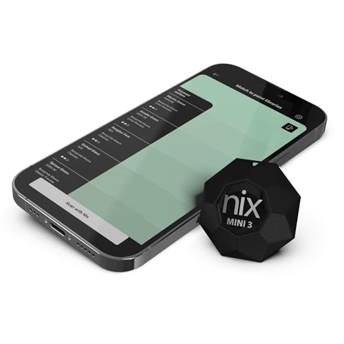 Nix Mini 3 Color Sensor Colorimeter - Portable Color Matching Tool - Dust Debris and Splash Resistant (IPX4) - Identify and Match Paint and Digital Color Values Instantly…