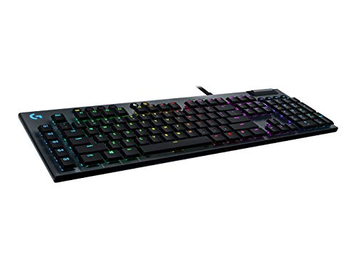 Logitech G815 Lightspeed RGB Mechanical Gaming Keyboard -, W126823537 (Mechanical Gaming Keyboard - GL Tactile - Carbon - PAN - Nordic)