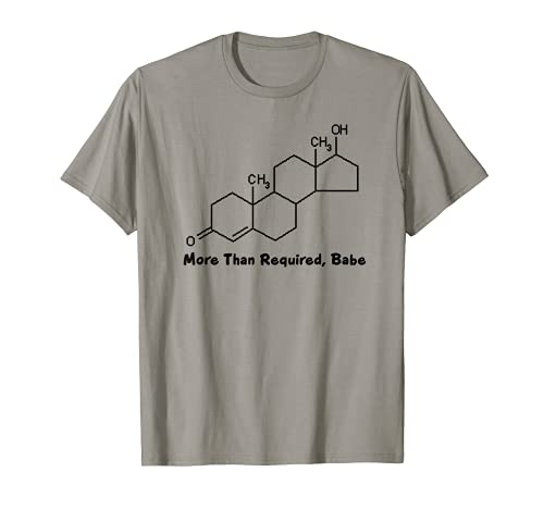 Mens Men Testosterone Male Sex Hormone Steroid Muscle Man t-shirt