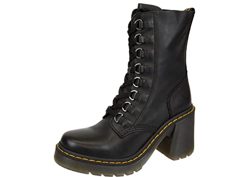 Dr. Martens womens Lace Fashion Boot, Black Sendal Nappa, 8 US