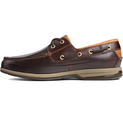 Sperry Men's Gold Boat Asv Boat Shoe, Amaretto, 8.5