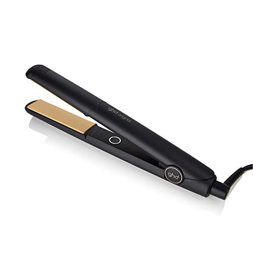 ghd Original Styler ― 1' Flat Iron Hair Straightener, Optimum Styling Temperature for Professional Salon Quality Results, No Extreme-Heat Styling Damage, Ceramic Heat Technology ― Black