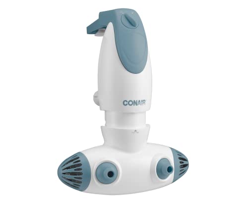 Conair Portable Bath Spa with Dual Hydro Jets for Tub, Bath Spa Jet for Tub Creates Soothing Bubbles and/or Massage, Spa Bath for at Home Use, White