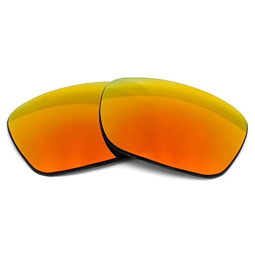 APEX Non-Polarized Replacement Lenses for Smith Marvine Sunglasses - (Fire Orange)