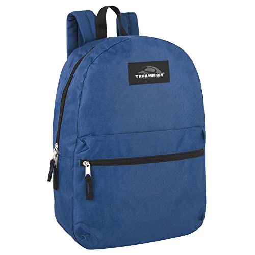 Trail maker Classic 17 Inch Backpack with Adjustable Padded Shoulder Straps