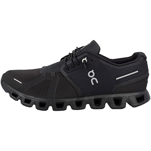On Men's Cloud 5 Sneakers, All Black, 10 Medium US