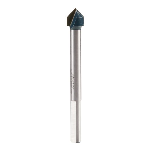 BOSCH GT600 1/2inch Carbide Tipped Glass, Ceramic and Tile Drill Bit, Silver