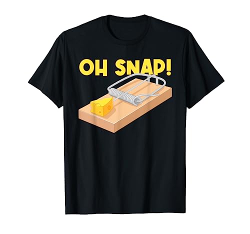 Oh Snap! Mouse Trap Cheese T-Shirt