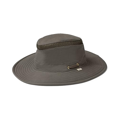 Tilley T4MO-1 Unisex Hiker's Hat (Olive, 7 3/8)