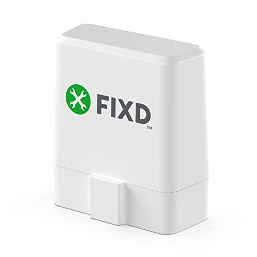 FIXD Bluetooth OBD2 Scanner for Car - Car Code Readers & Scan Tools for iPhone & Android - Wireless OBD2 Auto Diagnostic Tool to Check Engine & Fix All Cars & Vehicles ‘96 or Newer (1 Pack)