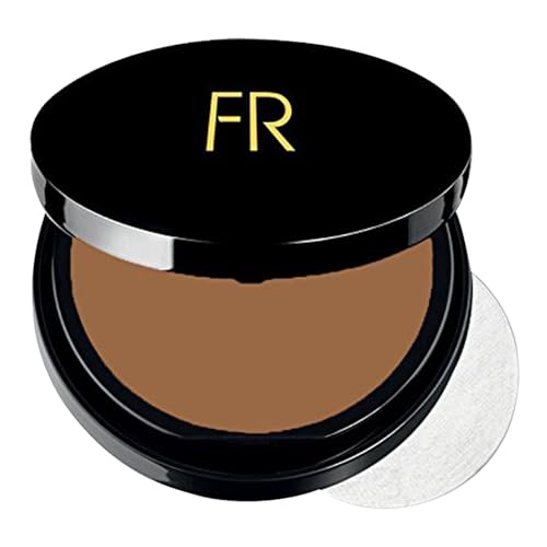 Luxury Oil Blotting Pressed Powder by Flori Roberts, Long Lasting Oil and Shine Control, Flawless Complexion for Women of Color or Deeper Skin Tones