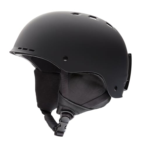 Smith Holt Helmet – Adult All-Season Helmet – Lightweight Protection for Skiing, Skating, Snowboarding & Snowsports – for Men & Women – Matte Black, Medium