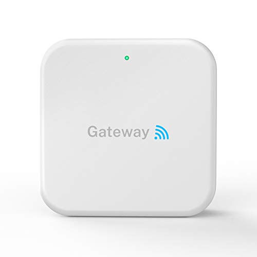 Wi-Fi Gateway Remotely Control Smart Fingerprint Door Lock with TT Lock App, Gateway Smart Hub Compatible with Alexa Voice Control,Electronic Lock Assemblies by Nyboer
